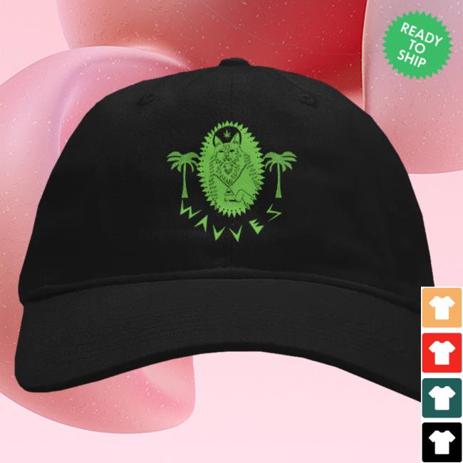 Official Hello Merch Wavves King Of The Beach Green Cap HelloMerch