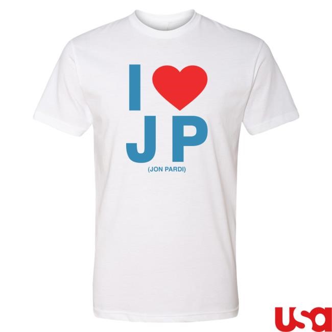 Official Jon Pardi Merch Store Jon Pardi I Heart Jp Attractive Shirt