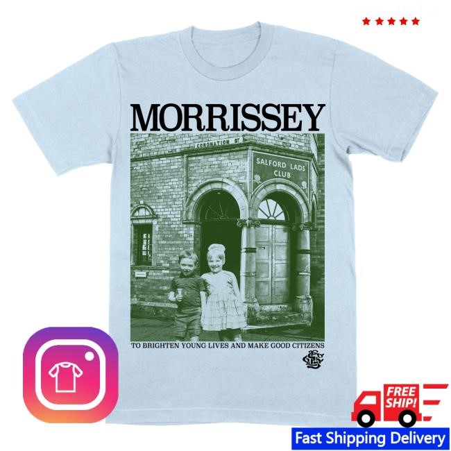Mporium SLC Top Shirt Light Blue Official Morrissey Merch Store Shop