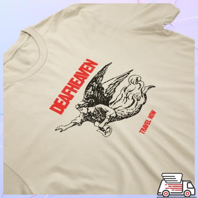 Official Deafheaven Merch Angel Tshirt