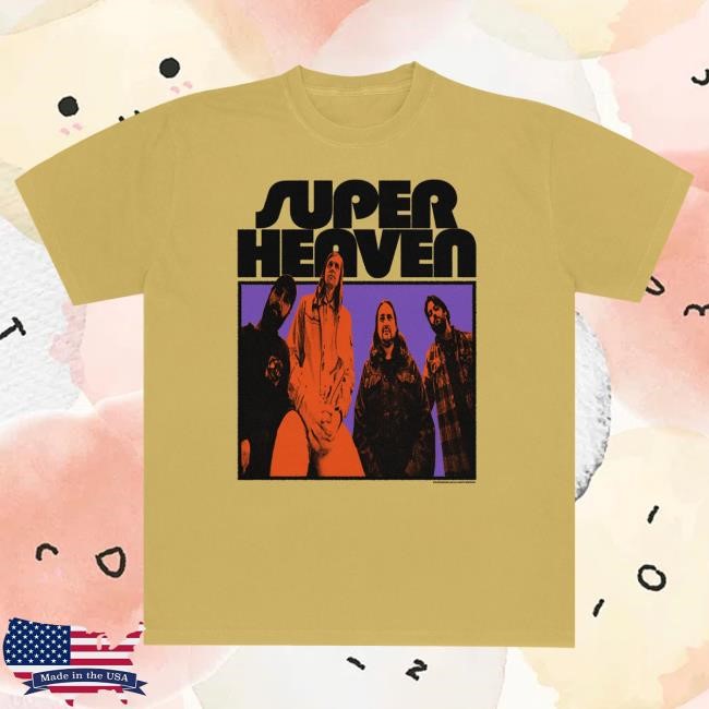 Superheaven Poster Yellow Top Shirt Superheaven Merch Store Official