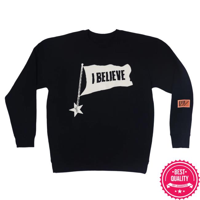 Official Phil Wickham Merch Store Shop Outw/Theold - I Believe Black Sweaters PhilWickham