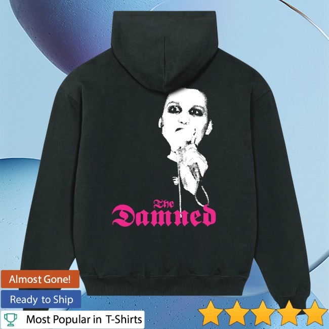 The Damned Live Photo Sweatshirt Hoodie The Damned Band Store Apparel