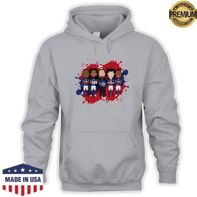 Official Giants American football Brian Daboll Daniel Jones Leonard Williams Barkley Kenny Golloday New York T-Shirt