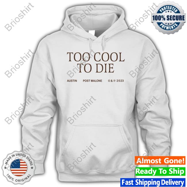 Official Too Cool To Die Crewneck Sweatshirt