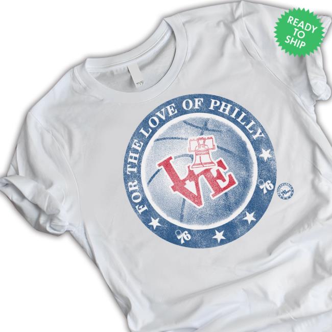 Philadelphia 76Ers Hometown Regional Franklin Long Sleeved T Shirt