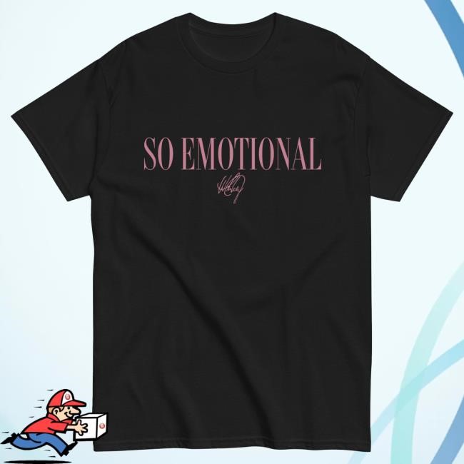 Official Whitney Houston Clothing Whitney Houston So Emotional Attractive Shirt