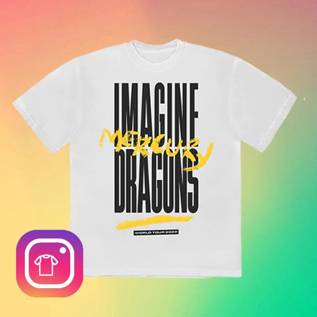 Official Imagine Dragons Apparel Store Merch Mercury Tour Dateback Leg 1 T Tee Imagine Dragons Shop