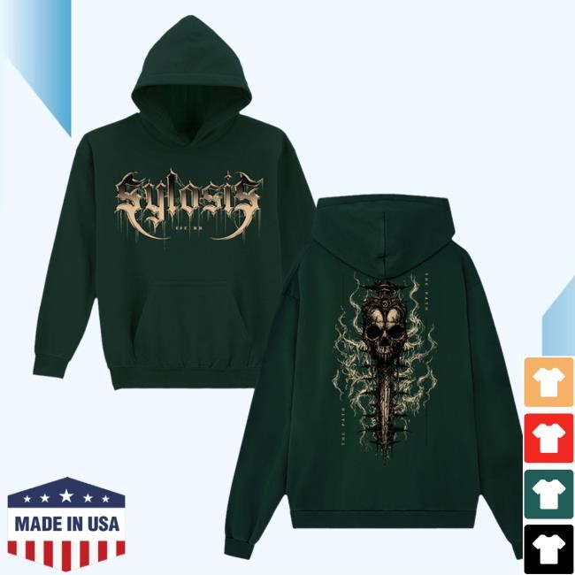 Official Sylosis Deathblade Hoodie – Green