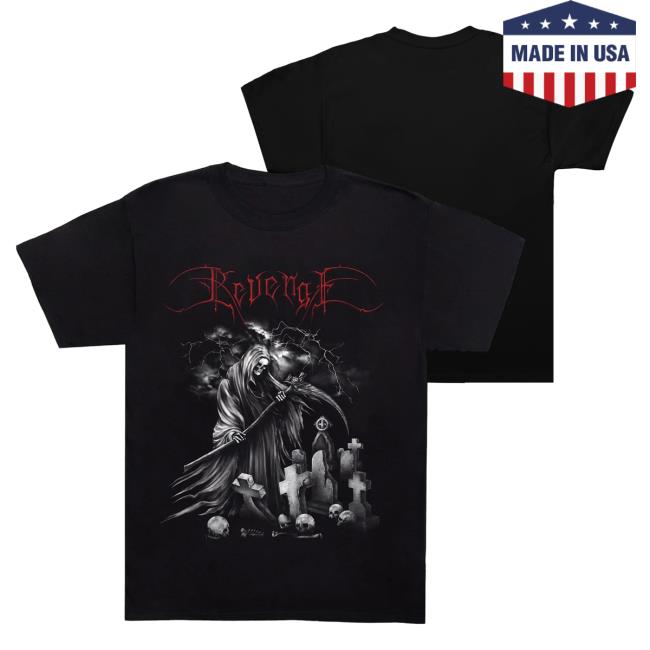 Official Revenge XXXTentacion Apparel Clothing Store Shop Revenge Cemetery Top Shirt XXX Tentacion Merch