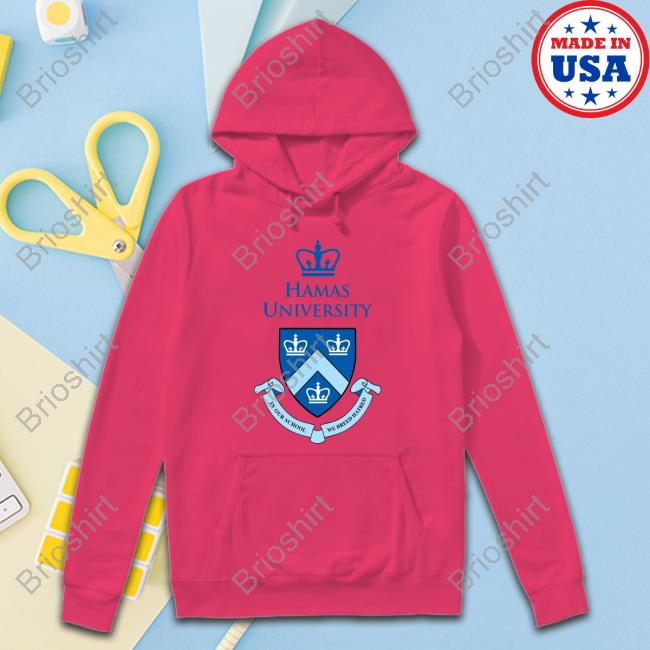 Official Columbia Hamas University In Our School We Breed Hatred Logo Shirt