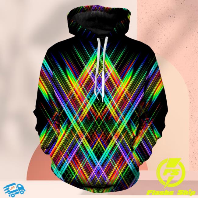 Official Iedm Clothing Ultra Light Beam Unisex Hooded Sweatshirt 3D All Over Print