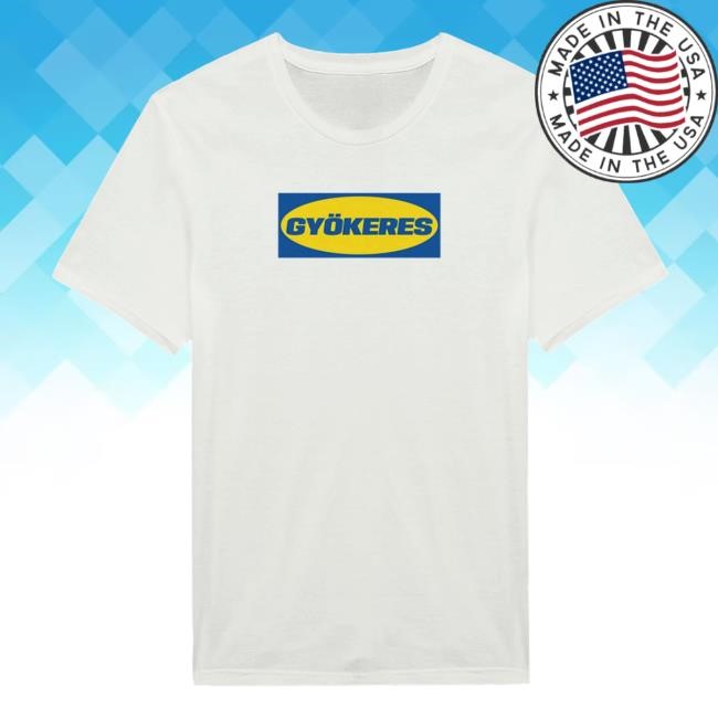Gyokeres x IKEA Parody (Front and Back) Tee Shirt