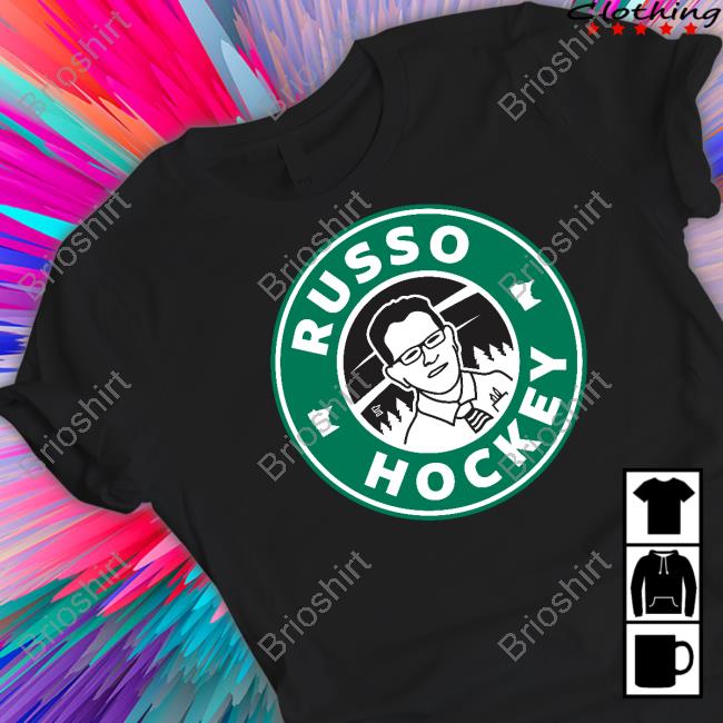 Fan Hq Michael Russo Hockey Coffee Tee Shirt Sotastick