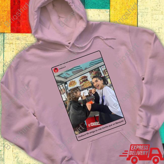 Rosalia Vt Mi Amiga Es Más Bonita Que Un Basquiat Hoodie