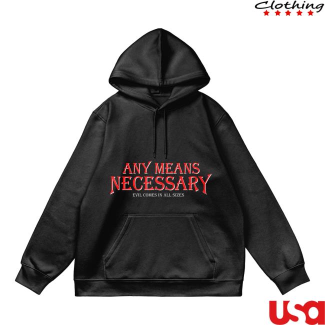 Official Any Means Necessary Clothing Puppet Master Sweater Black