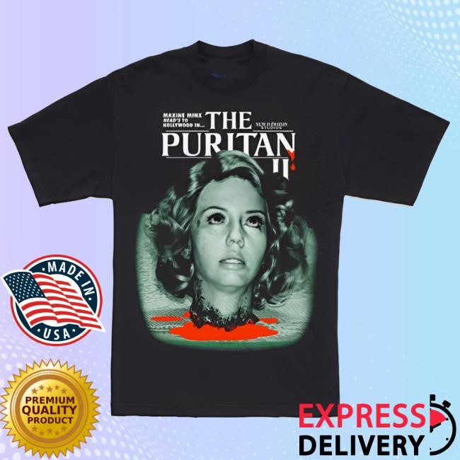 Maxine Minx Head's To Hollywood In The Poritan II Shirt