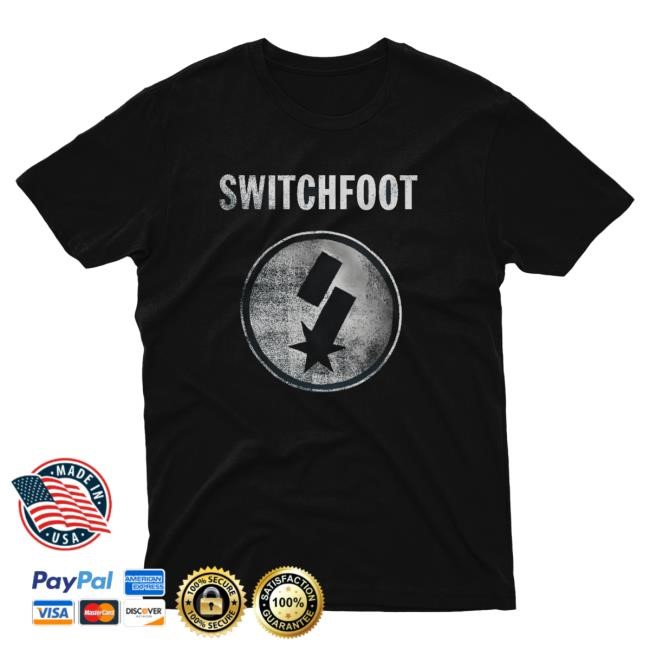 Official Switch Foot Apparel Shop SwitchFoot Vintage Logo T-Shirt (Black)
