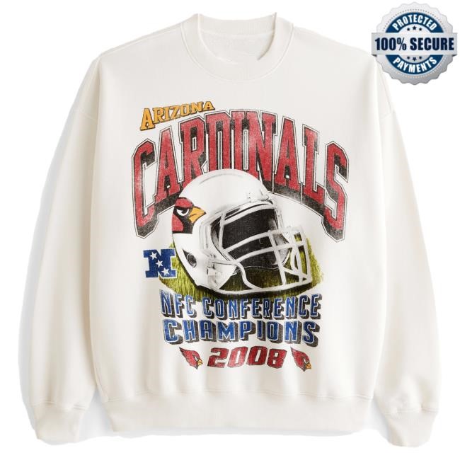 Official Abercrombie And Fitch Store Arizona Cardinals Graphic Sweatshirts NFL by Abercrombie