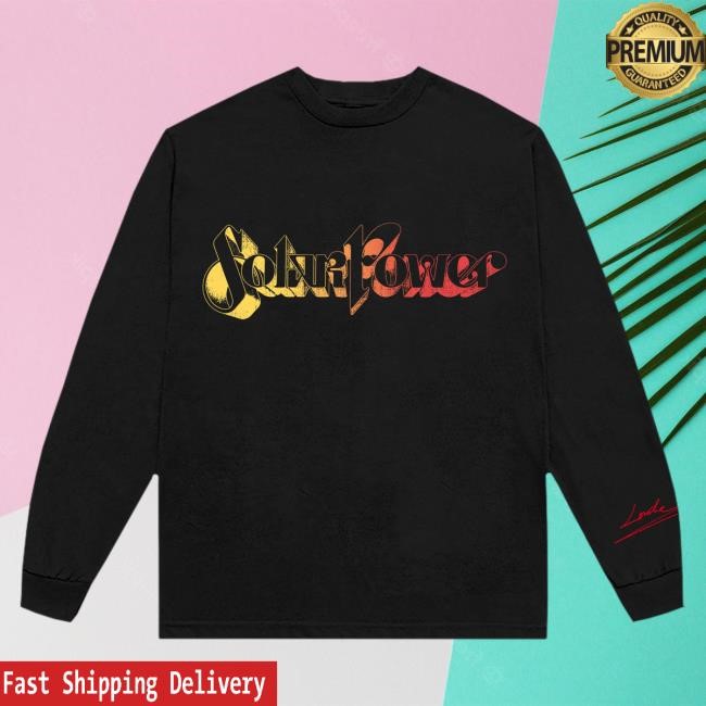 Official Lorde Clothing Lorde Solar Power Photo LS Tee