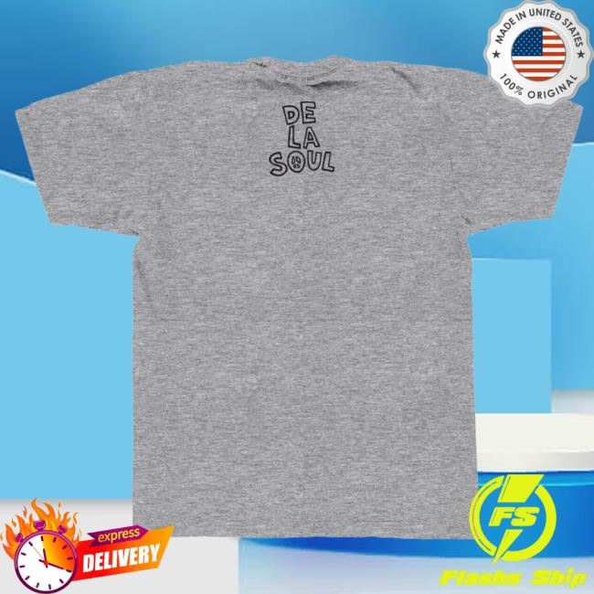 De La Soul Thank You Dave Grey New Shirt De La Soul Merch