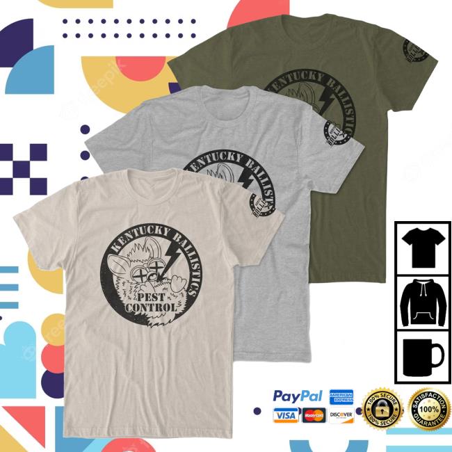 Official Kentucky Ballistics Merch KB Pest Control Popover Shirt Kentucky Ballistics Clothing Shop