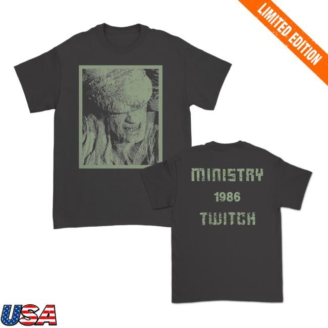 1986 Twitch New T-Shirt (Black) Official Ministry Merch