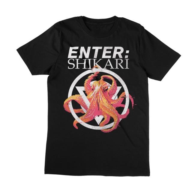 Giant Pacific Octopus Logo New T-Shirt - Enter Shikari