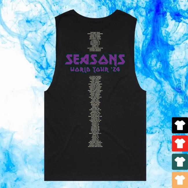 TSTFM Seasons World Tour Mohawk Skull Tank Thirty Seconds To Mars Store Merch