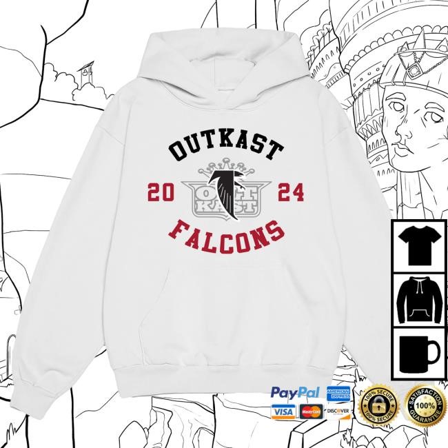 Official Outkast Merch Store Shop Outkast X Atlanta Falcons Stankonia Pullover Hoodie