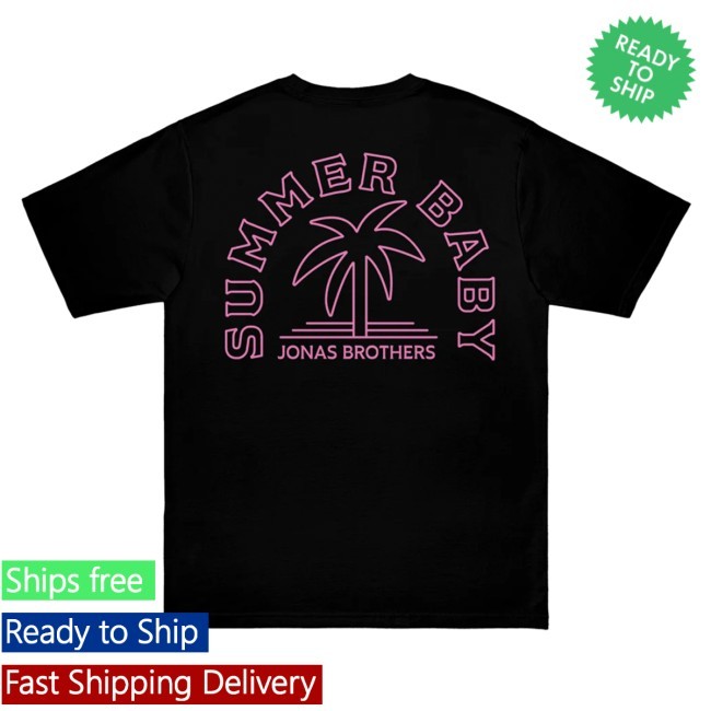 Summer Baby Palm Shirt Jonas Brothers Merch Shop