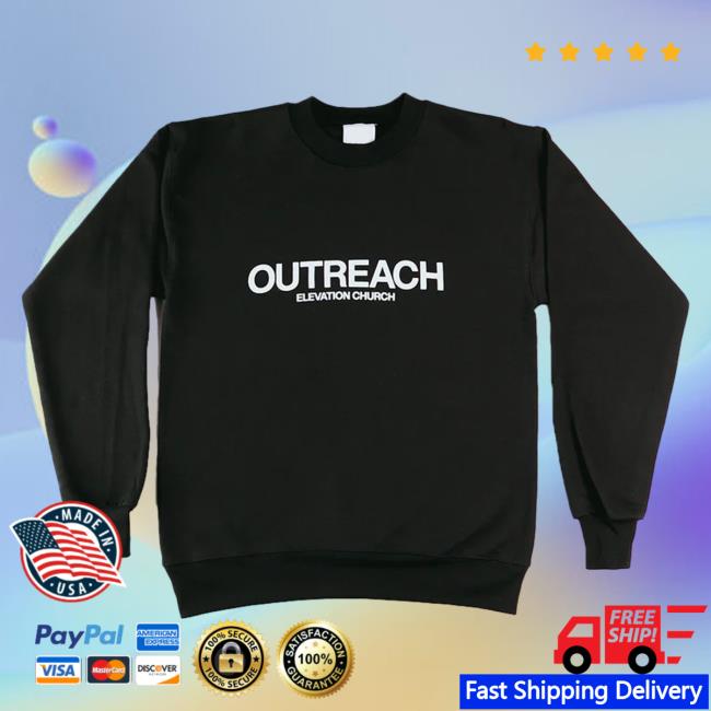 Official Elevation Church Merch Store Elevation Church Outreach Hooded Sweatshirt -Elevation Church Apparel ElevationChurch