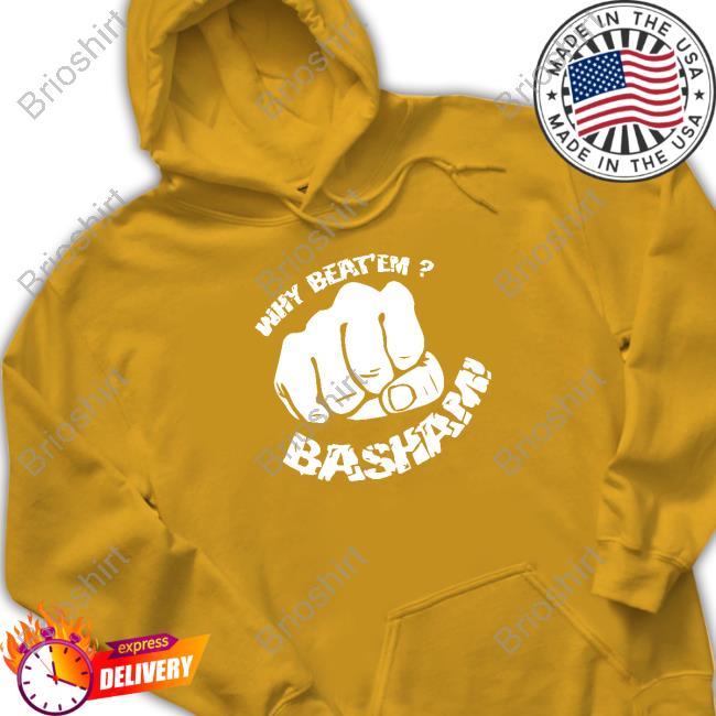Official The Doug Basham Why Beat'em Basham T Shirt John Layfield