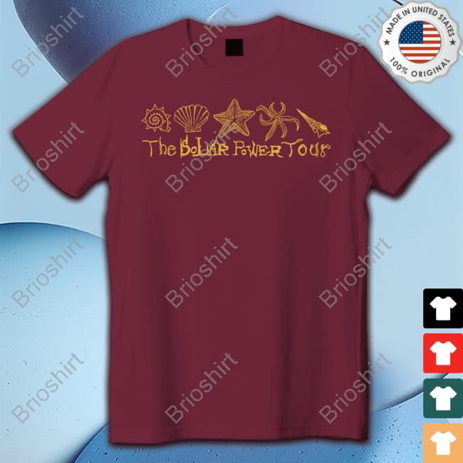 Official Lorde Merch The Solar Power Tour Tee