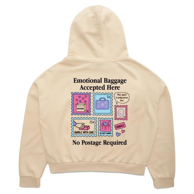Official Happiness Project Emotional Baggage Crop Hood