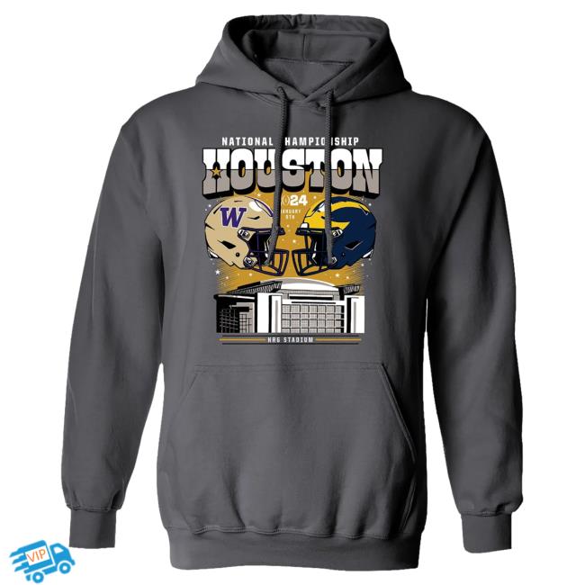 Official College Football Playoff Merch Store Rose Bowl 2024 College Football Playoff 2024 National Championship Game Head To Head Stadium Hood Collegefootballplayoff