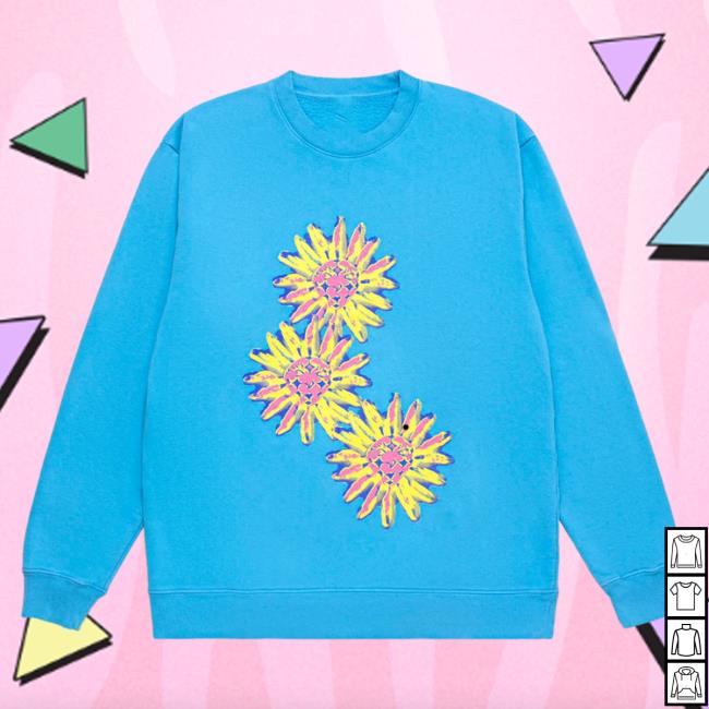Official Juice Clothing Store P.A.M Perks And Mini Daisy Sweatshirt Blue Juicestore 3D