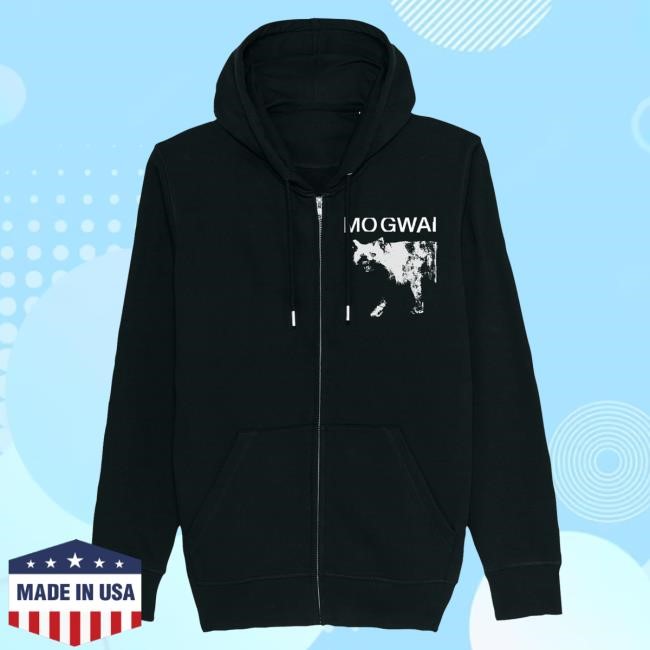 Official Mogwai Merch Mogwai As The Love Continues | Navy Zip Hood