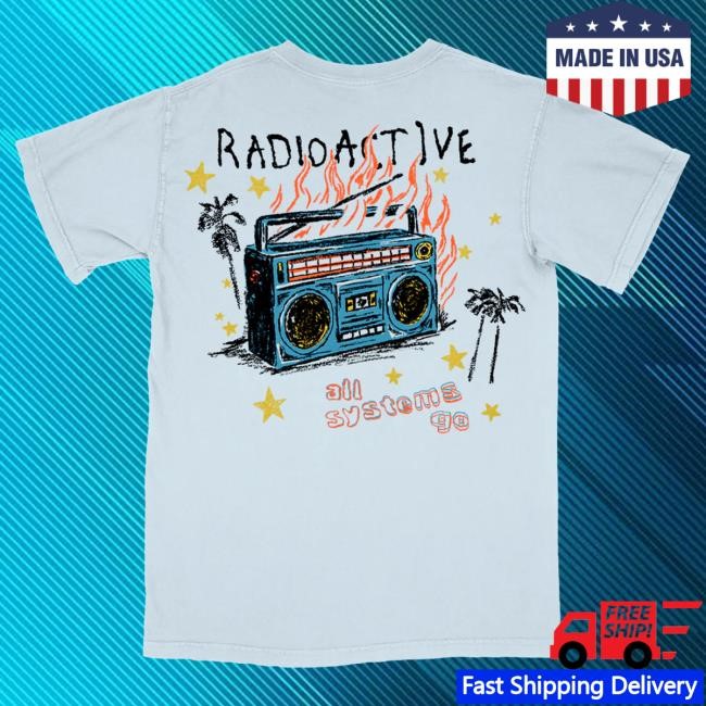 Imagine Dragons Radioactive Hot Shirt Imagine Dragons Merch Store Official