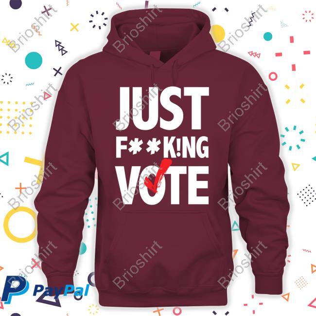 Nikki Fried Wearing Just FucKing Vote Shirt