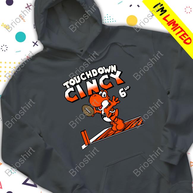 Cincy Shirts Touchdown Cincy 6 Up #80 Shirt
