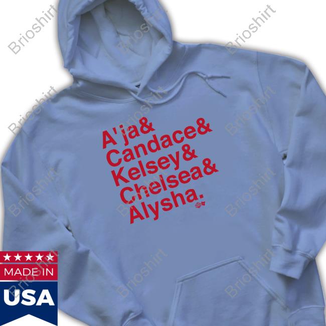 Official Las Vegas A'ja & Candace & Kelsey & Chelsea & Alysha Shirt Breakingt Merch