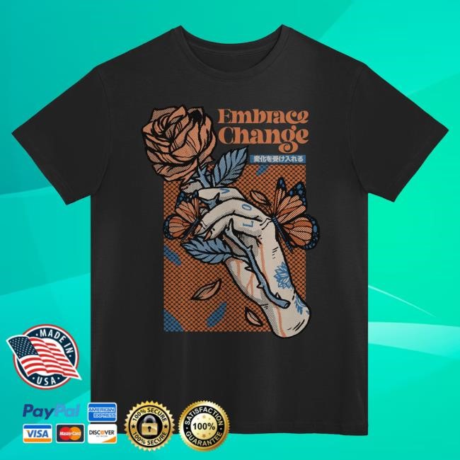 Official Beautiful Bastard Merch Store Philip DeFranco Embrace Change Shirt 2024 BeautifulBastard