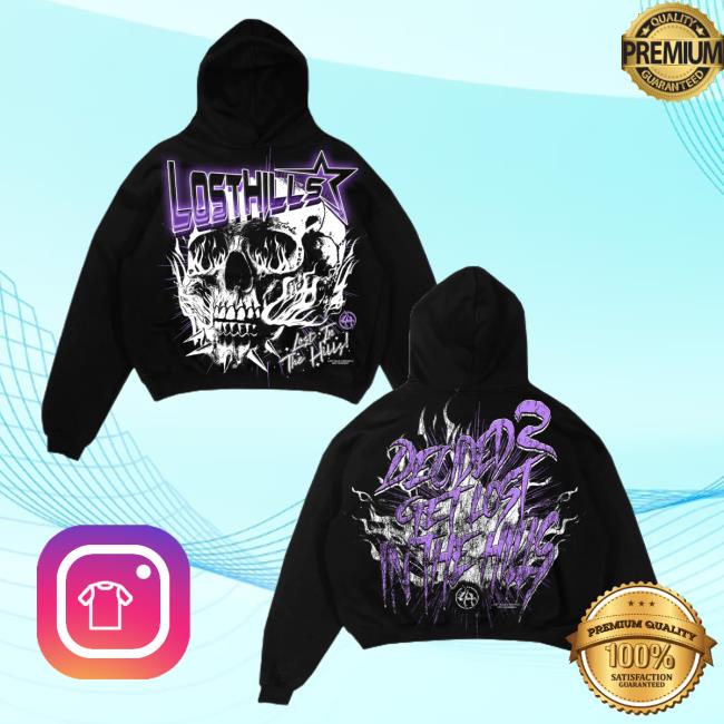 Official Never Broke Again Merch Store Neverbrokeagain Lostinthehills x Youngboy Purple - Black Tees# Neverbrokeagainllc Apparel Clothing Lost In The Hills