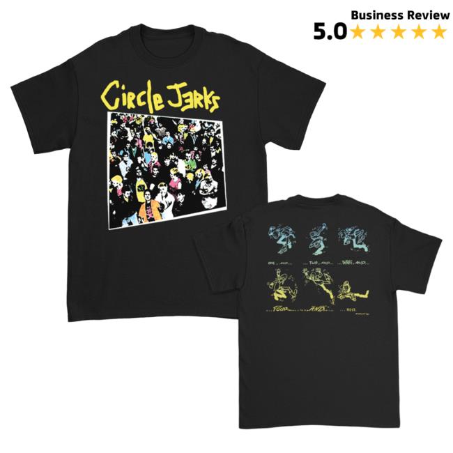 Official Kings Road Merch Store Circle Jerks Group Sex Attractive Shirt (Black) Kings Road Shop CircleJerks