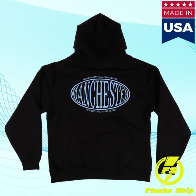 Official Flo Like This Merch Manchester Tour Sweaters: Black