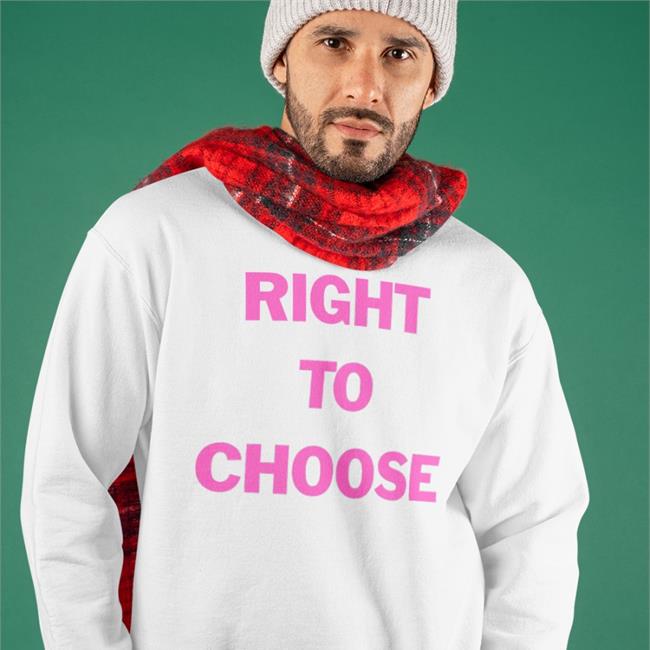 Right To Choose T Shirt White