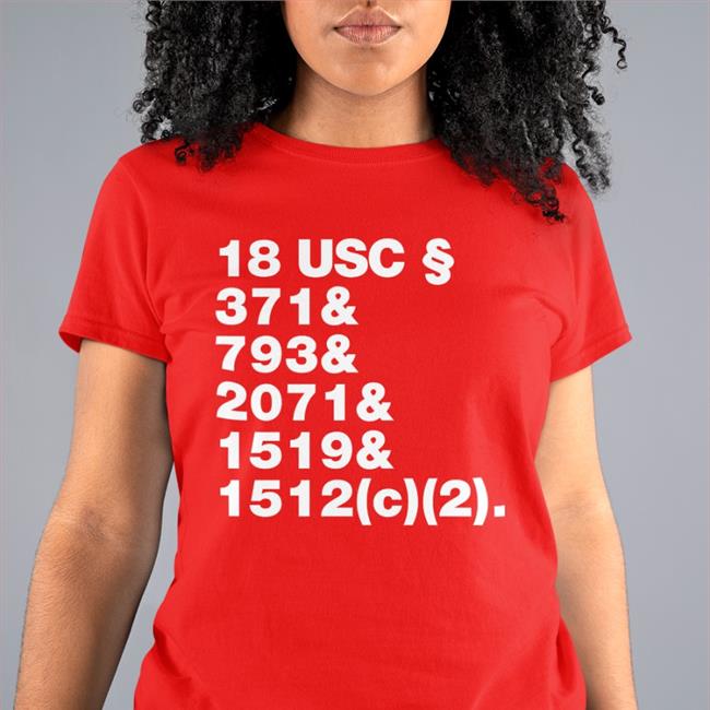 The Daily Beans Merch Crimes & Crimes & Crimes 18 Usc 371 & 793 & 2071 & 1519 & 1512 Shirts