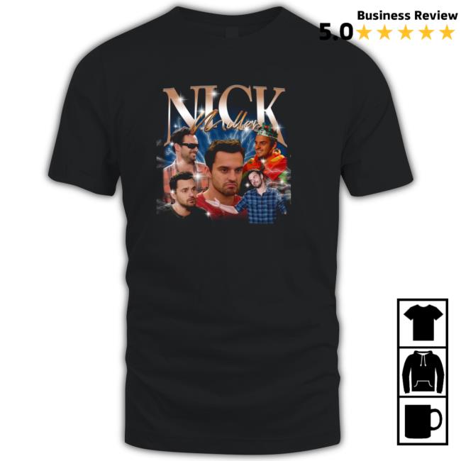 Official Nick Miller Retro 90s Tee Shirt