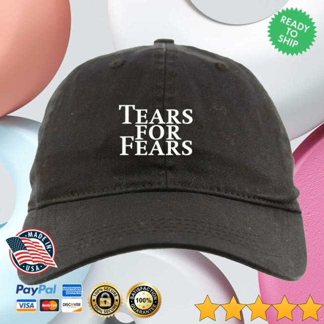 Official Shop Tears For Fears Merch Tears For Fears Logo Black Twill Snapback